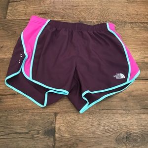 North face running shorts